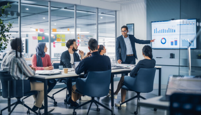 Business in Meeting